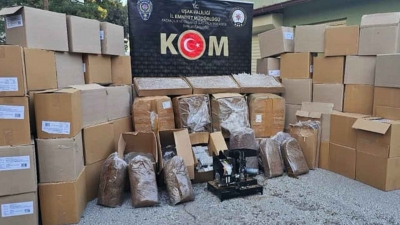 Uşak’ta Kaçakçılık Operasyonu